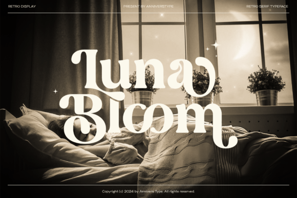 Luna Bloom: A Dreamy Serif Font That Elevates Your Brand