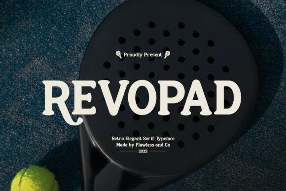 Revopad: A Serif Font That Elevates Campaign Headlines